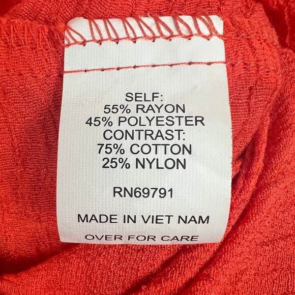 Figueroa & Flower Women XL Boho Peasant Artsy Maximalist Embroidered Lace Blouse - Picture 7 of 11